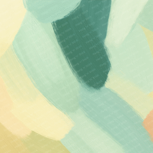 Kitchen Wall Mural – Abstract Pastel Brush Strokes