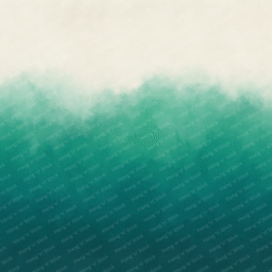 Ocean Mist Gradient Bedroom Wall Mural