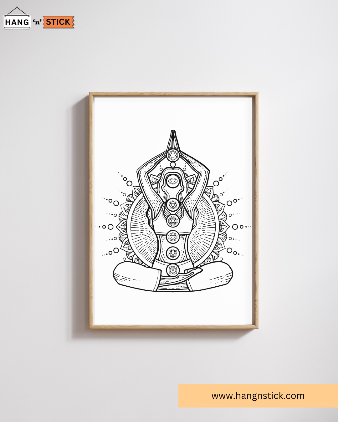 Sacred Energy Chakra Wall Art - Image 2