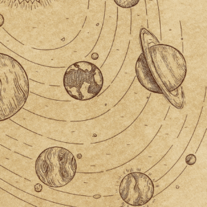 Solar Symphony Vintage Wall Art