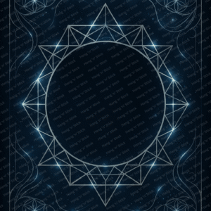 Starlit Mandala of Infinity Wall Art