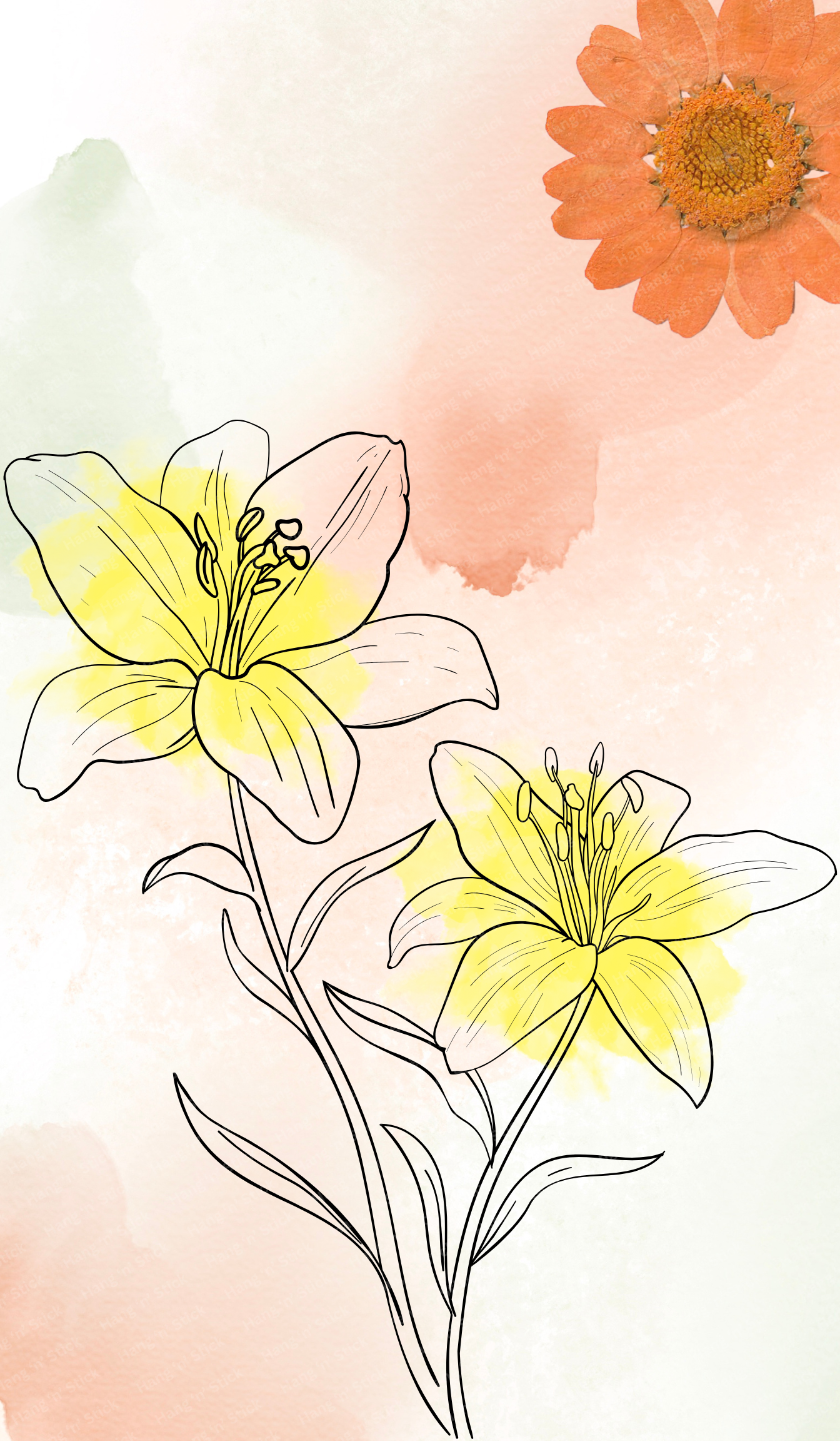 The Poetry of Petals Wall Art