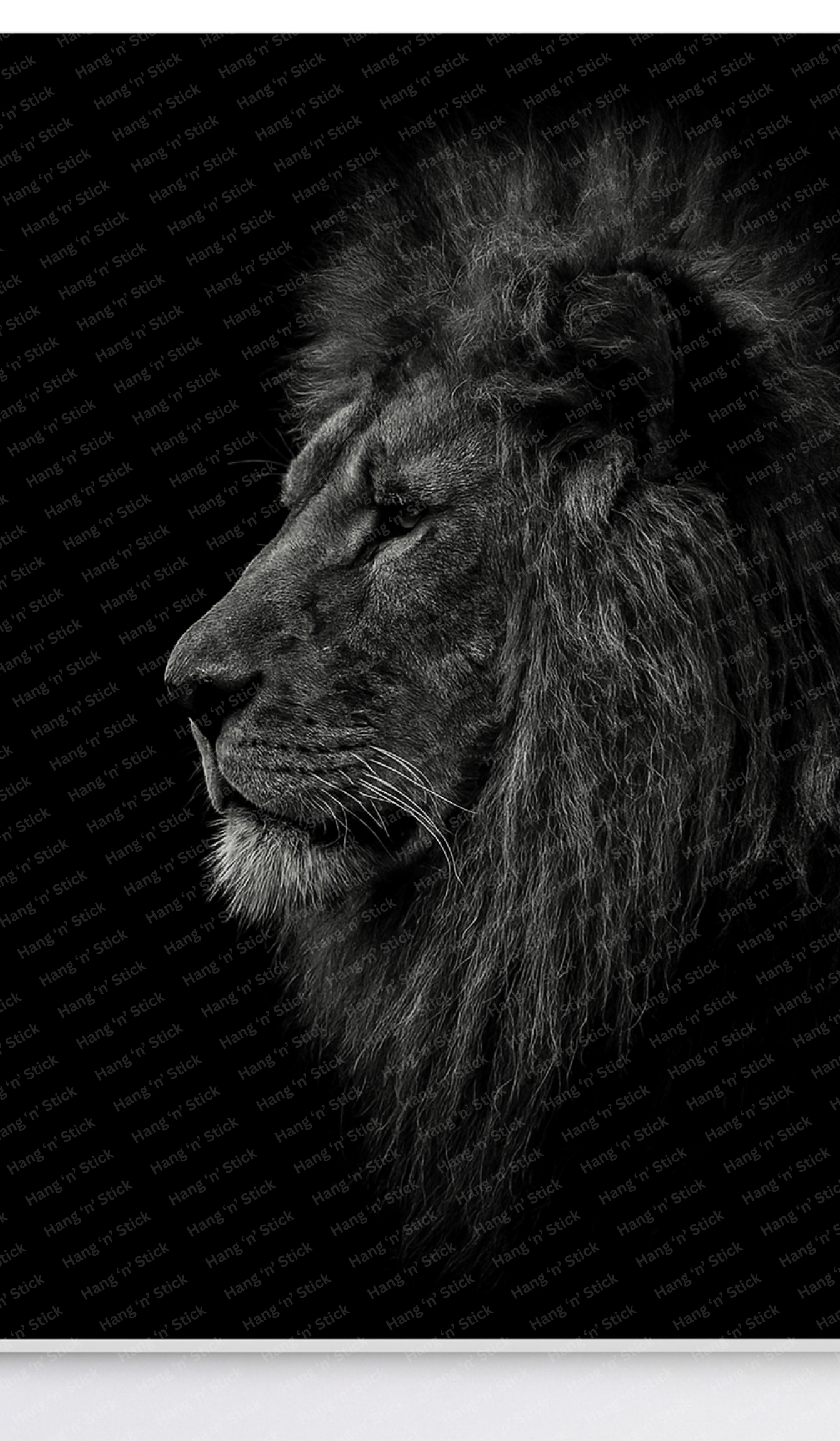 The Silent Roar Lion Wall Art