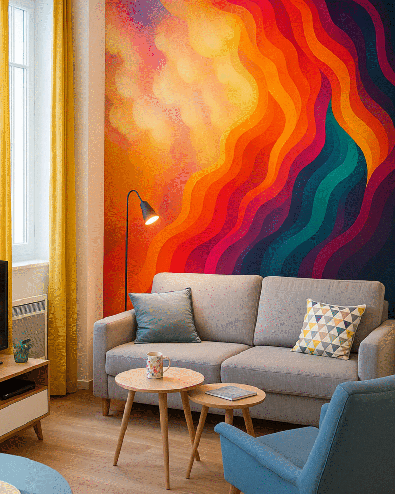 living room wallpaper